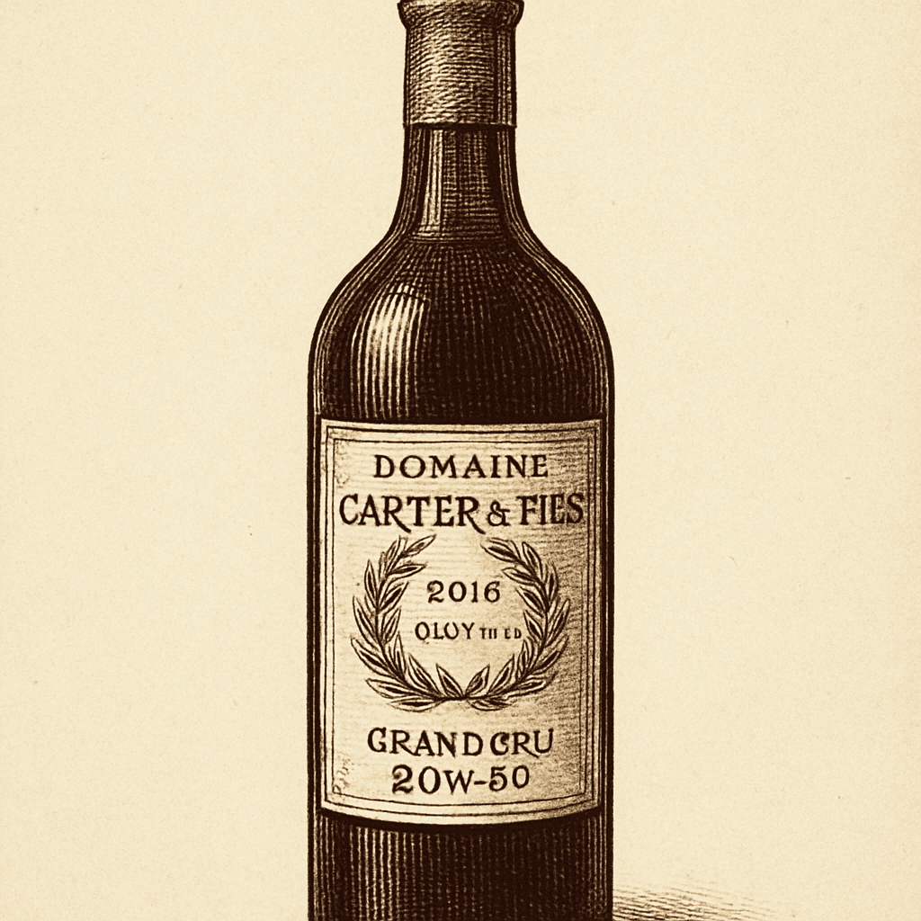 2015 Old Vine Grand Cru 20W-50